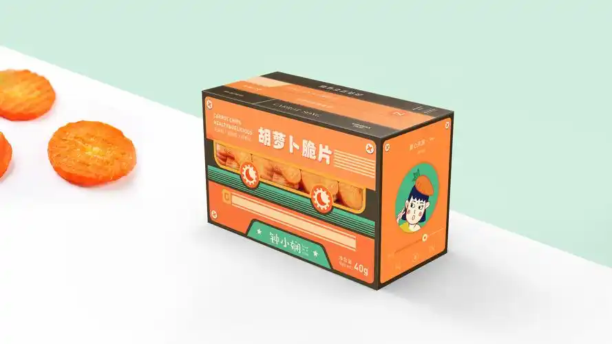 钟小娴果蔬脆片 ip&logo vi&包装设计