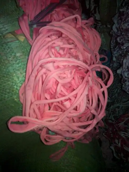 普宁原厂地直销牛奶丝定形条200米长布条 捆条 包装布 低价