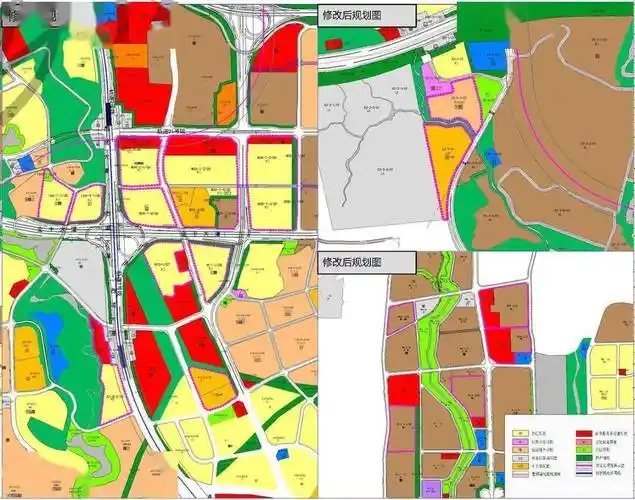 大渡口组团部分地块调规 涉及用地布局调整_规划