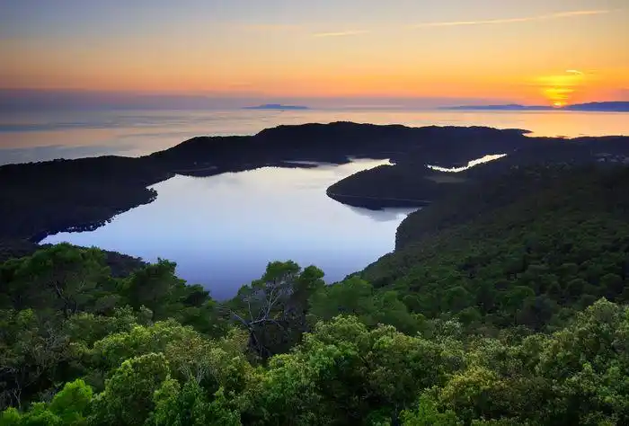 video: mljet – the green island in the blue adriatic