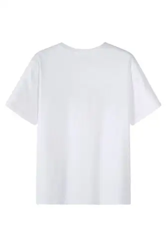 森马纯棉短袖t恤男2019夏季新款韩版印花青少年白色体恤上衣潮