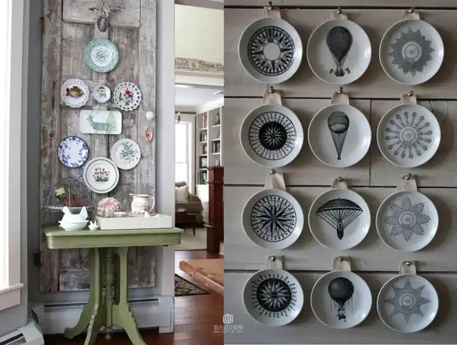 那些美醉了的装饰挂盘谁知盘中美粒粒皆细节