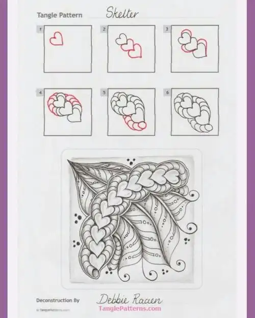 禅绕画图样素材