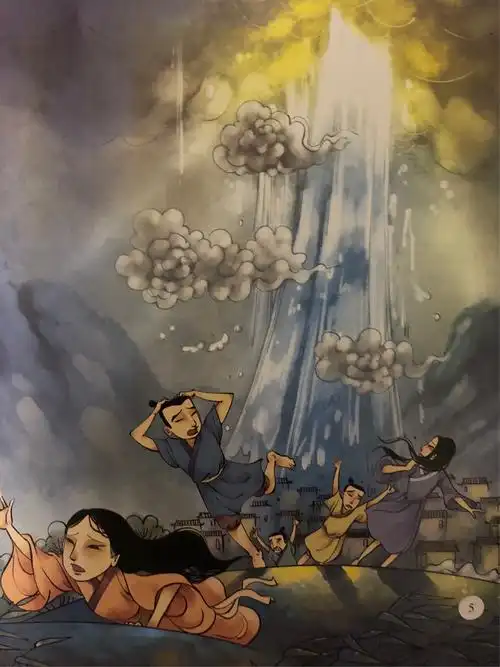 九台区实验小学二年七班王姝凝:女娲补天