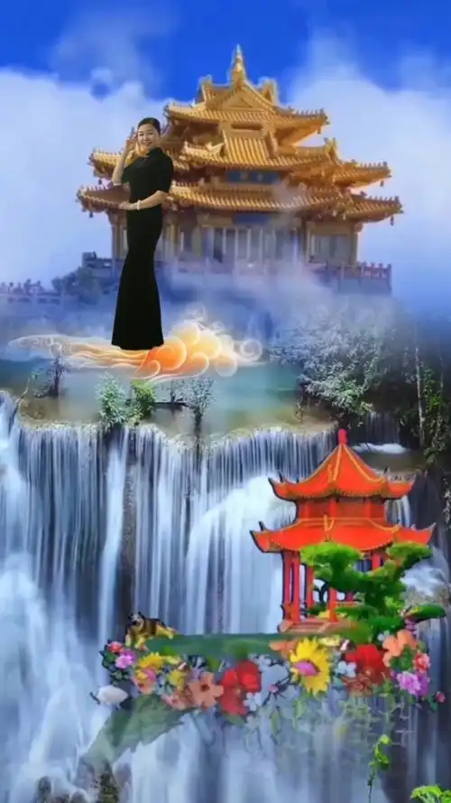 人间仙境美如画;山水之间任逍遥!