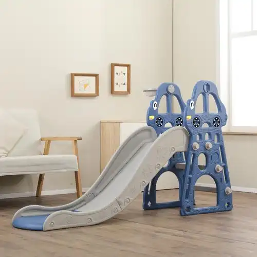 儿童玩具滑滑梯组合礼物秋千室内家用宝宝小型幼儿园加厚乐园加长