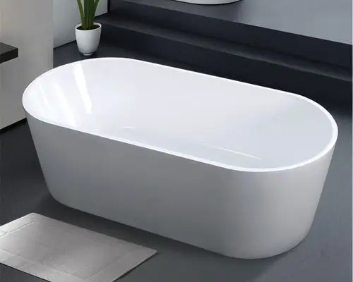 新到货免费站立玻璃纤维小浴缸尺寸的沐浴