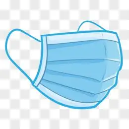 一次性医用口罩免抠元素
