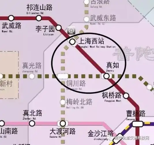 超赞丨上海西站,真如站和铜川路站两两换乘,这种做法据说很先进