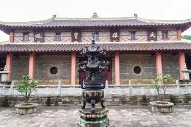 云居山真如禅寺的大雄宝殿