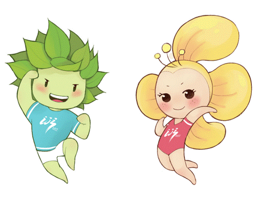 第十三届全国学生运动会会徽和吉祥物发布,名叫"浙""青春组合"