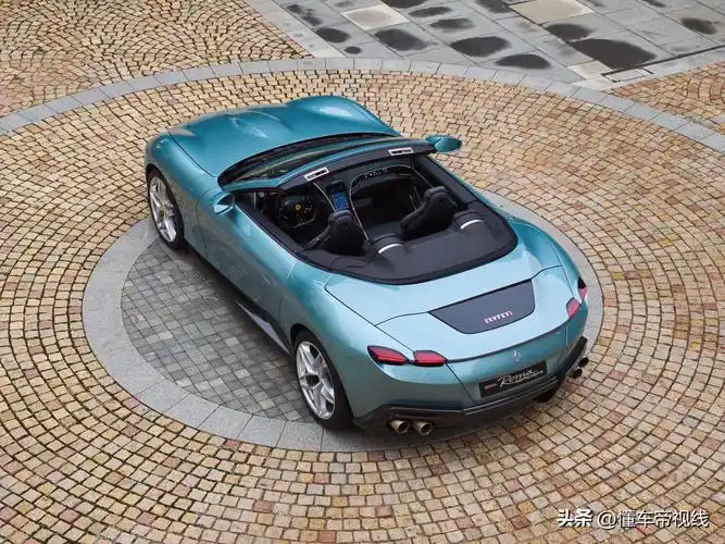 新车2762万元起软顶敞篷跑车法拉利romaspider上市