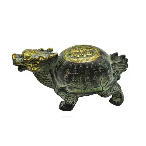 4059清代百寿龙龟一件