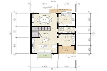 这五套7米x12米农村自建房图看到就是赚到
