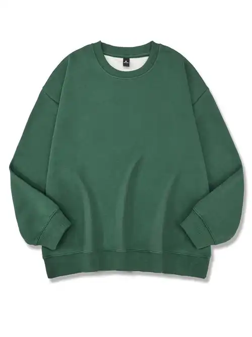 r11#河北光板 320克薄款华棉复合牛奶丝 潮牌休闲圆领卫衣3xl 1