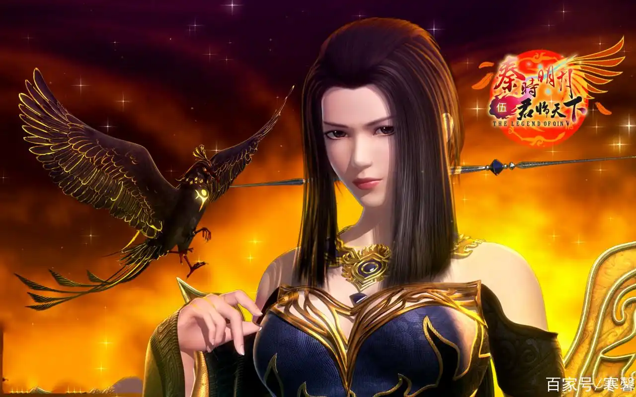 国漫秦时明月高清壁纸:月儿母亲,天明丈母娘,阴阳家护法,焱妃