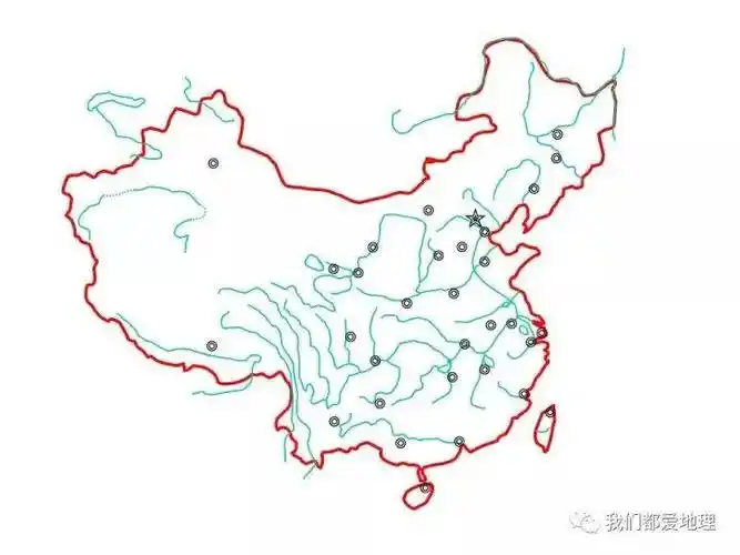 305张彩图,100张空白图!中学地理最常用地图资源总汇!