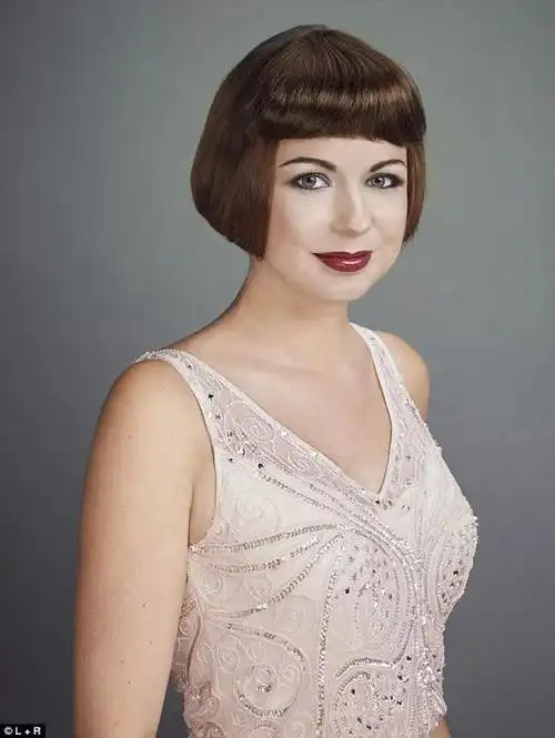 上世纪20年代 (1920s)这个时期的妆容简单中透着一丝优雅,有种《唐顿