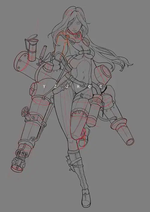 美好一天从早餐开始英雄联盟人设原画蒸汽朋克游戏创作时间2019/10/30