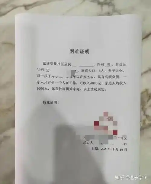 征信报告,银行流水,离职证明,失业证明,贫困证明,低保,残疾证,手写的