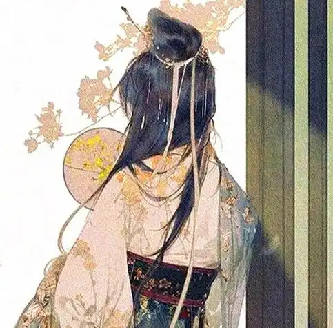 古风女孩背影唯美头像 女生头像图片大全 -【爱个性】