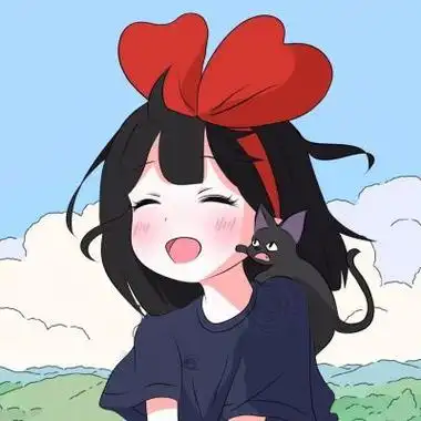 qq漫画情侣头像一左一右,希望我的可爱可以治愈你的不开心