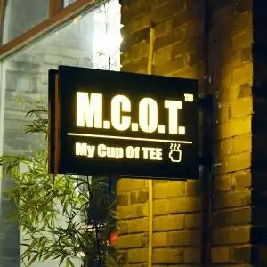 门头装修装饰店铺led广告招牌铁艺侧挂灯箱定制做双面侧招挂墙.