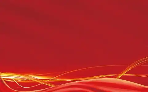 红色科技背景元旦企业年会海报