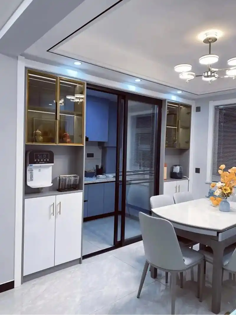 厨房门一半柜子一半门设计,拆 - 抖音