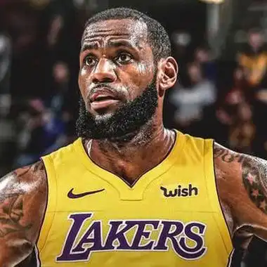 勒布朗詹姆斯头像詹姆斯湖人头像23号新球衣