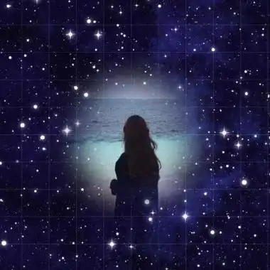 女生头像星空