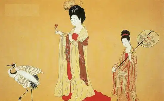 李宪墓壁画与石刻里的唐代仕女面妆与帔帛