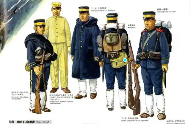 明治十九年日军军服
