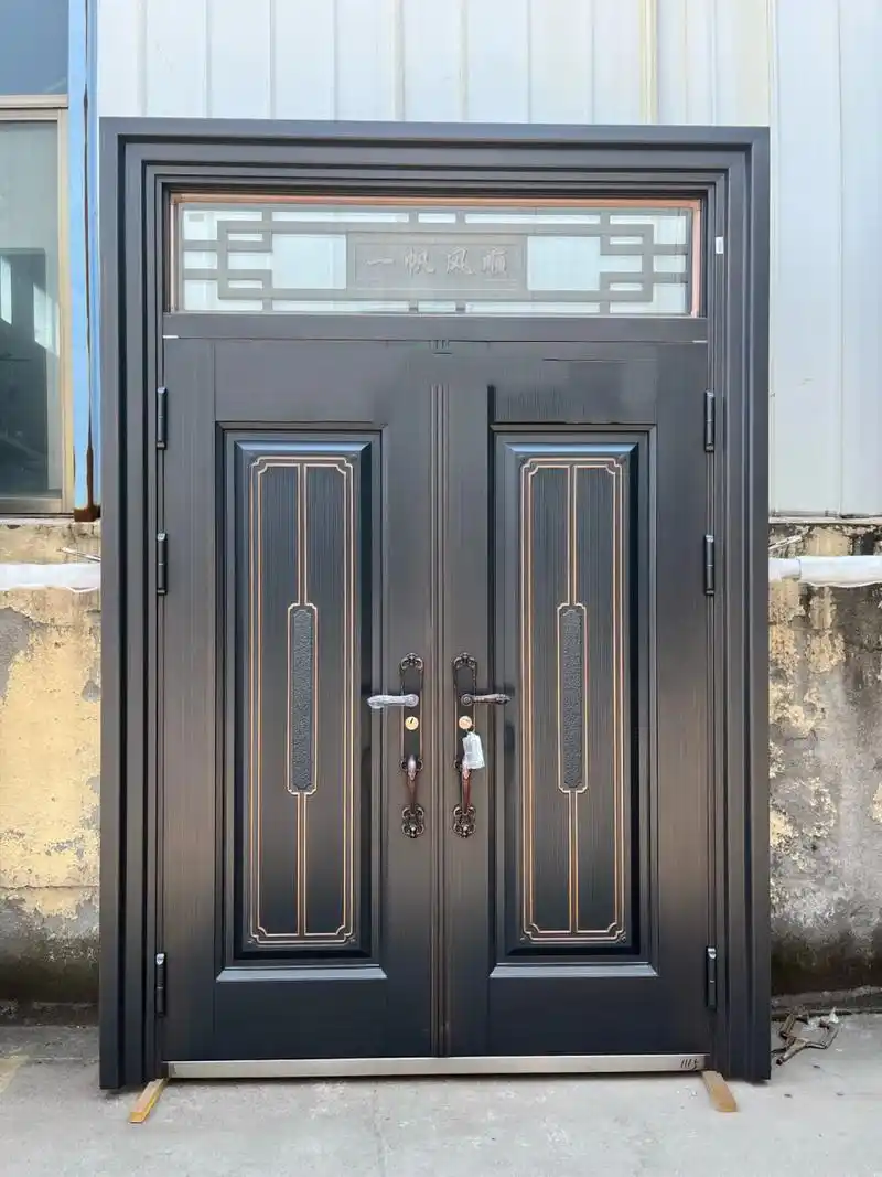 新农村自建房大门 2023新农村自建房大门,可定制