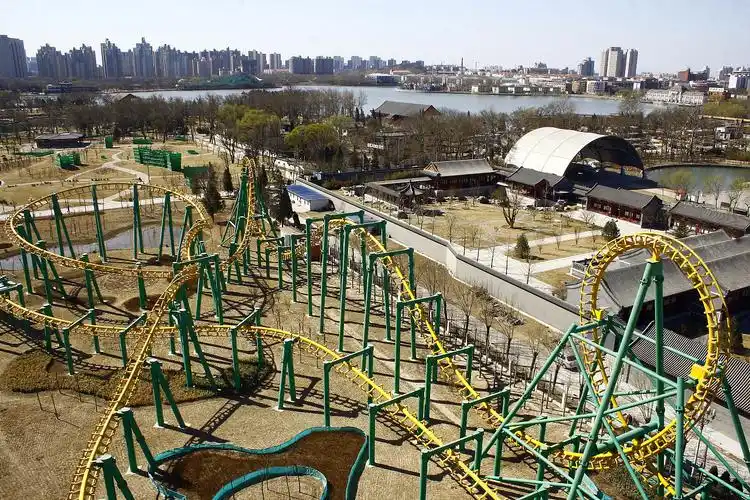 【原创高清图】天津水上公园过山车