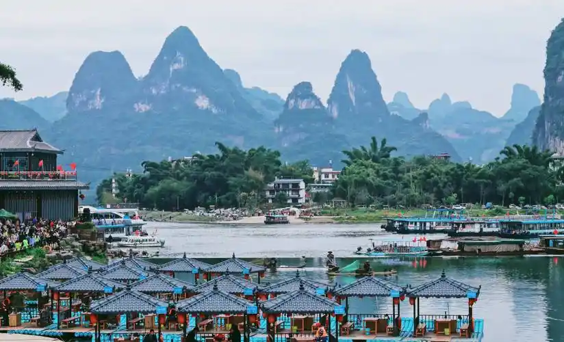 桂林阳朔的精华片段都被浓缩进了这座千年古镇_兴坪_相公_风景