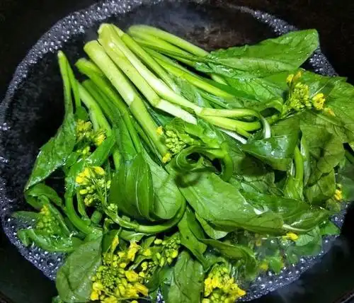 家常版小炒:蚝油炒油菜心,特别简单