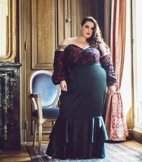 300多斤的胖女人也能美得很惊艳