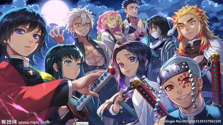 鬼灭之刃设计图__动漫人物_动漫动画_设计图库_昵图网nipic.com