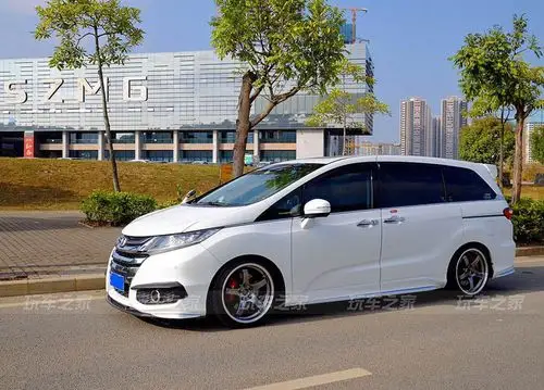 奶爸车也能很有趣奥德赛改装绞牙姿态做靓仔