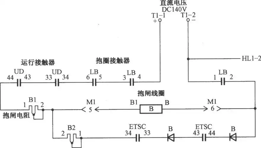 带抱闸电机_接线图分享