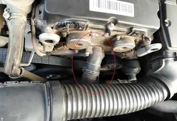 自己动手更换老奔驰c级节温器