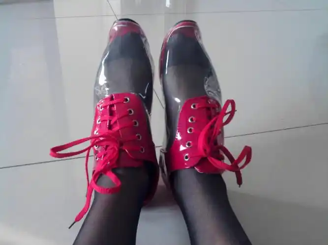 【转载】我穿的芭蕾超高跟鞋wwxy cdmm给的