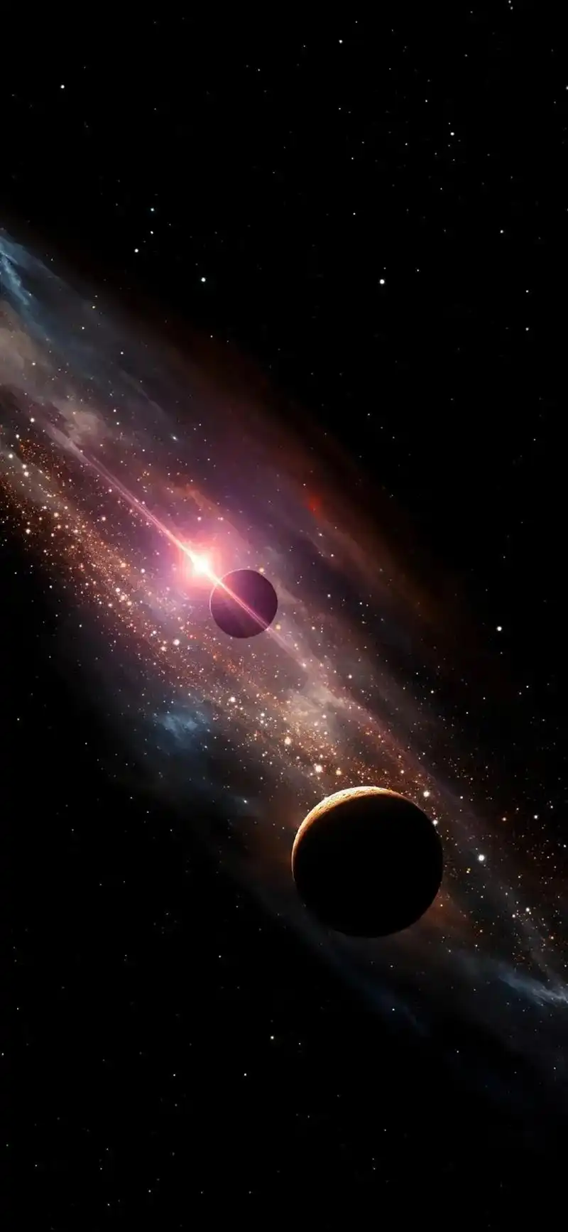 视觉震撼 #太空 #炫酷壁纸 #高清动态壁纸 #梦幻星空 - 抖音