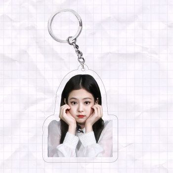 绿野客blackpink钥匙扣金智妮jennie钥匙扣挂件blackpink周边可爱高清