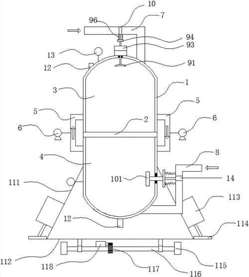 一种立式高压储气罐的制作方法