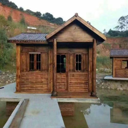 户外庭院防腐木亭子木屋凉亭别墅古建花园亭简易四角实木亭