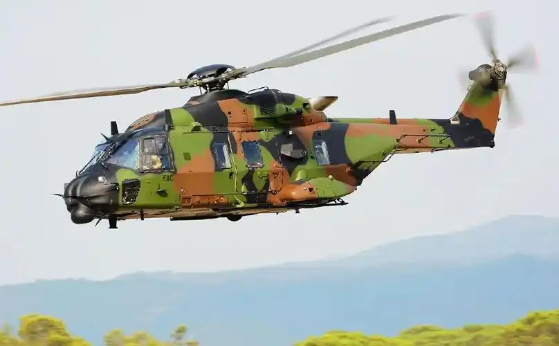 nh90系列直升机集结欧洲5国技术性能领先于黑鹰
