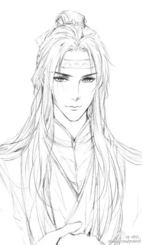 动漫帅哥简笔画 动漫帅哥简笔画简单