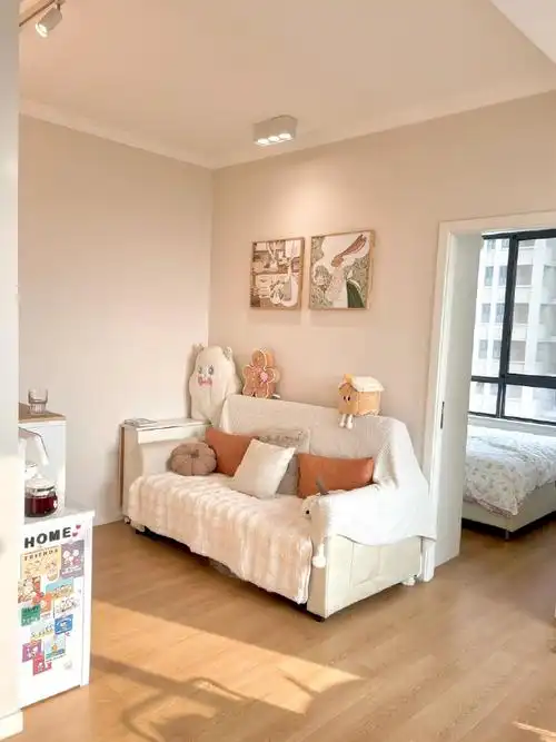 别再羡慕大房子了!38平米蜗居装修也能住出幸福感!#小户型装修